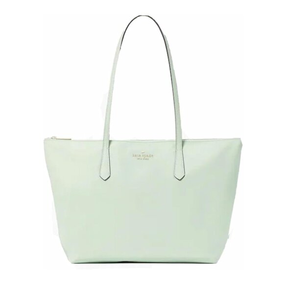Kate Spade Kitt Nylon Medium Tote - Pistachio - Picture 1 of 6